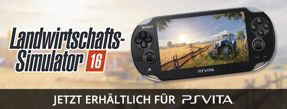 Landwirtschafts-Simulator 16 ist jetzt für PlayStation®Vita erhältlich! Schaut euch den offiziellen Launch-Trailer an!