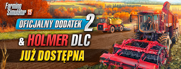 Farming Simulator 15: HOLMER DLC i Official Expansion 2 już dostępne