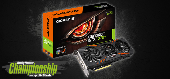 Brand new graphics cards for the Farming Simulator Champions!