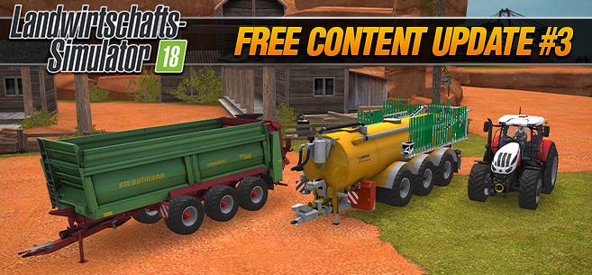 Das Free Content Update 3 für den Landwirtschafts-Simulator 18 auf iOS und Android ist nun verfügbar.