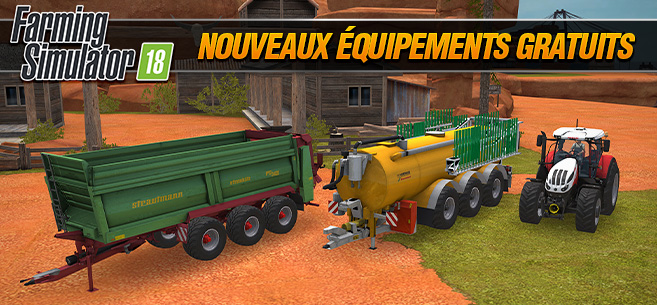 La mise à jour 3 avec du contenu gratuit pour Farming Simulator 18 sur iOS et Android est maintenant disponible.