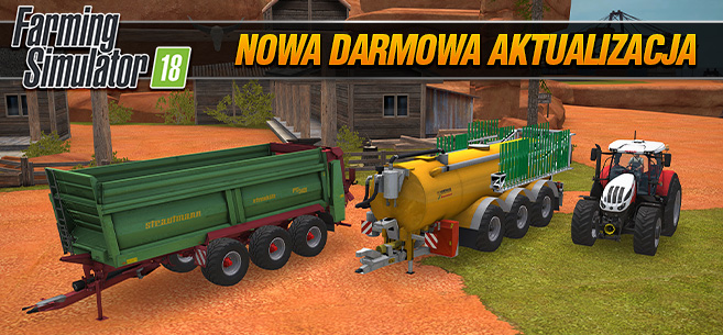 Trzecia Darmowa Aktualizacja Zawartości do gry Farming Simulator 18 na platformy iOS i Android już dostępna.