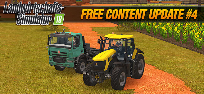 Das Free Content Update 4 für den Landwirtschafts-Simulator 18 auf iOS und Android ist nun verfügbar.