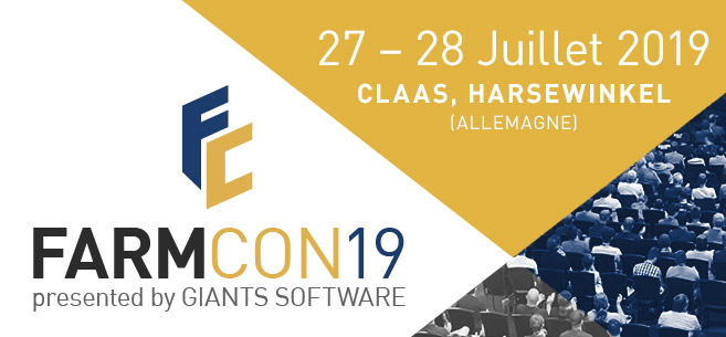 FarmCon 19 is coming. Visit us at Claas, Harsewinkel on the 27th and 28th of July 2019