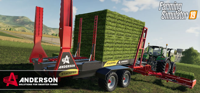 Farming Simulator 19 Anderson Group Equipment Pack DLC is now available