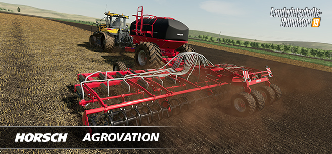 HORSCH AgroVation und Fahrzeugpack jetzt für LS 19 verfügbar