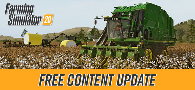 Farming Simulator 20 Free Content Update on Switch