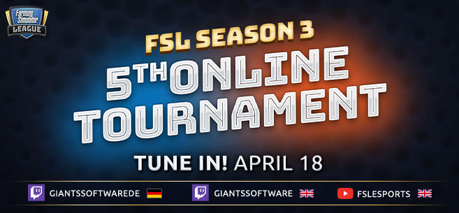 FSL: 5th Tournament streams live this weekend!