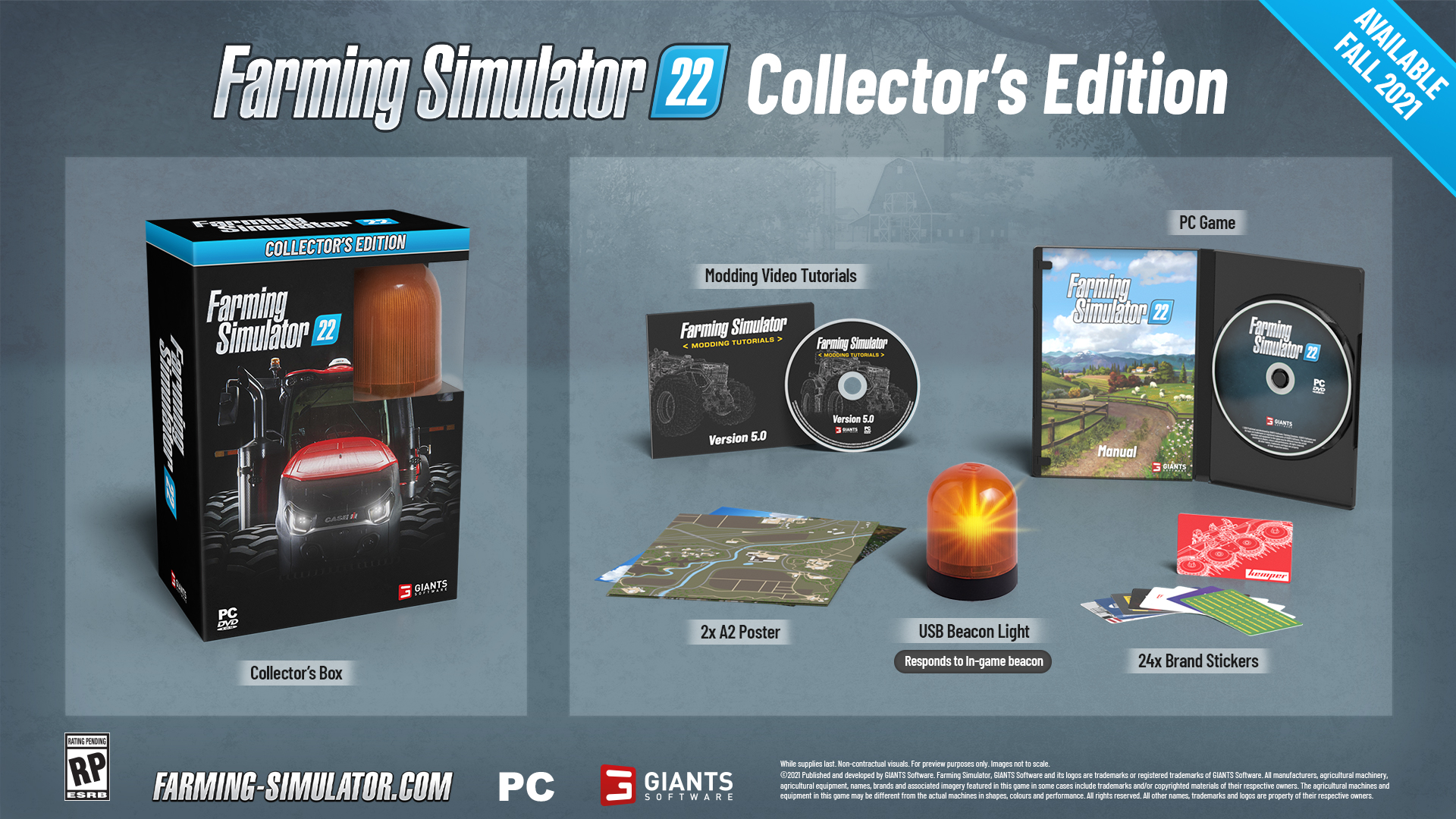 Farming Simulator 22, Software