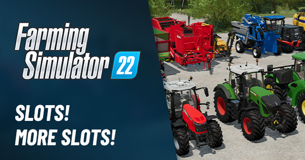 Farming Simulator 22 and mods: how many slots on the PS4, Xbox One, PS5 and  Xbox Series S / X consoles?