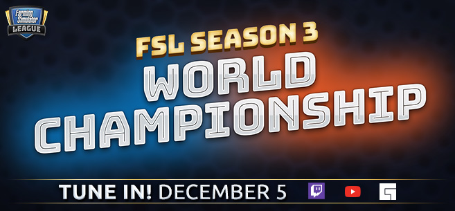 FSL Season 3 World Champtionship - tune in this Sunday!