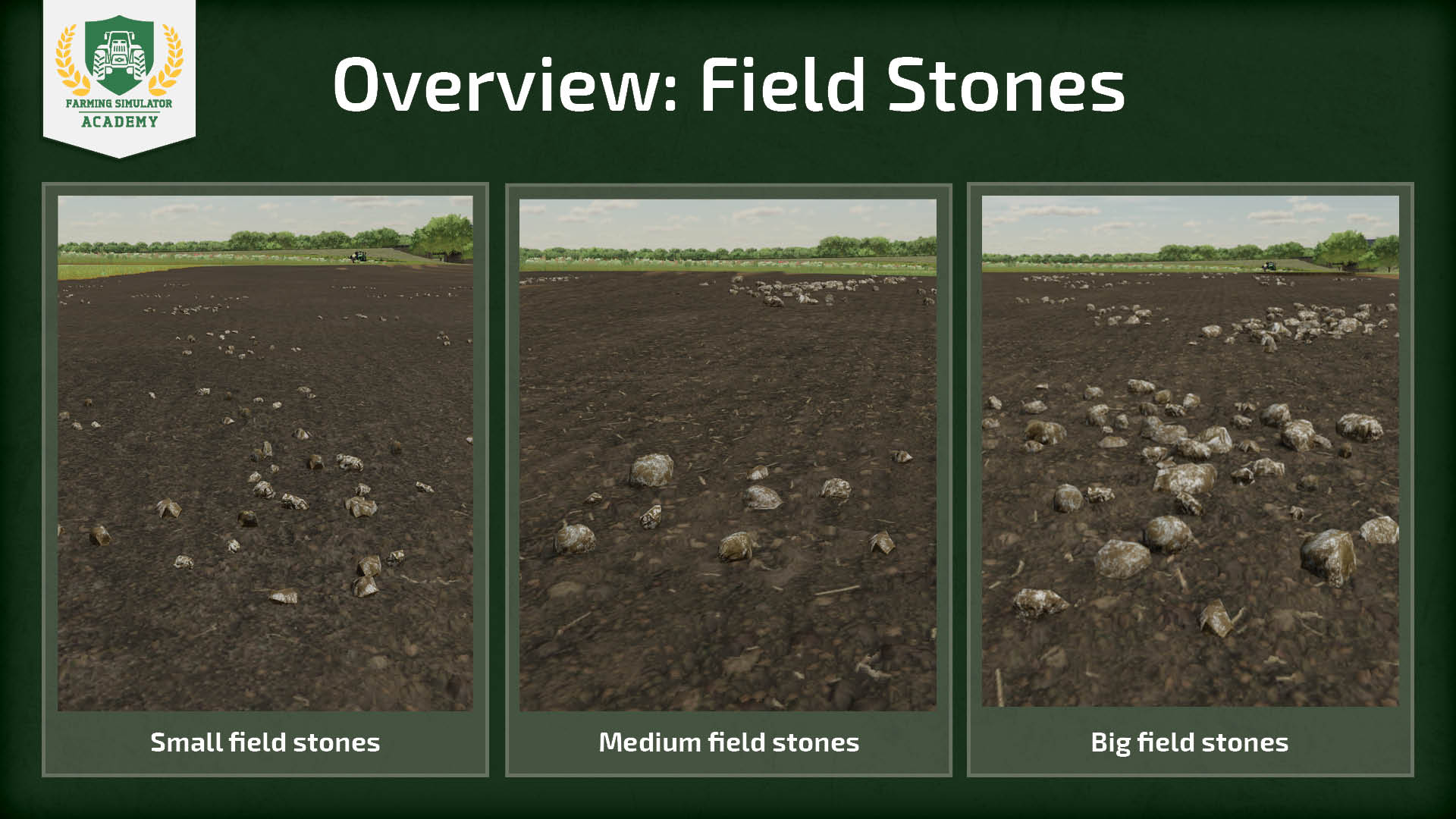 Why is my stone picker not picking up stones? : r/farmingsimulator