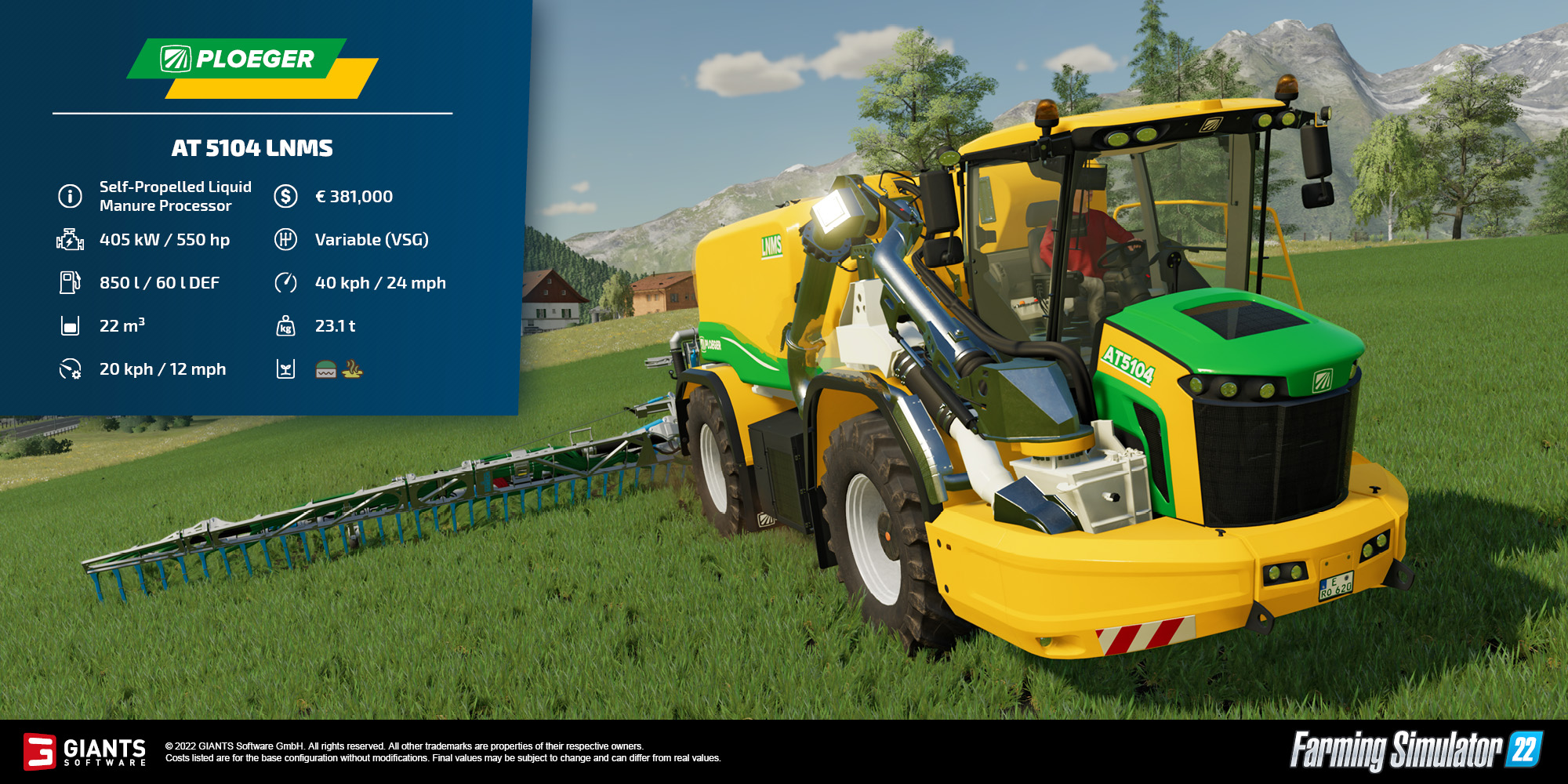 Farming Simulator 22 - Free Content Update 1