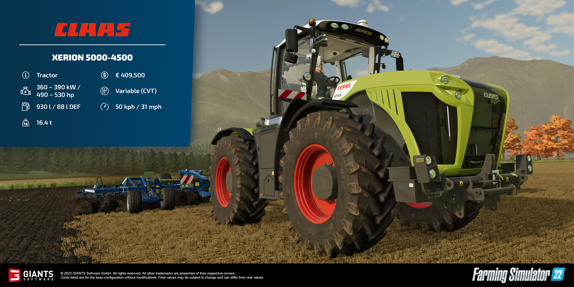 Farming Simulator 22 - Free Content Update 1