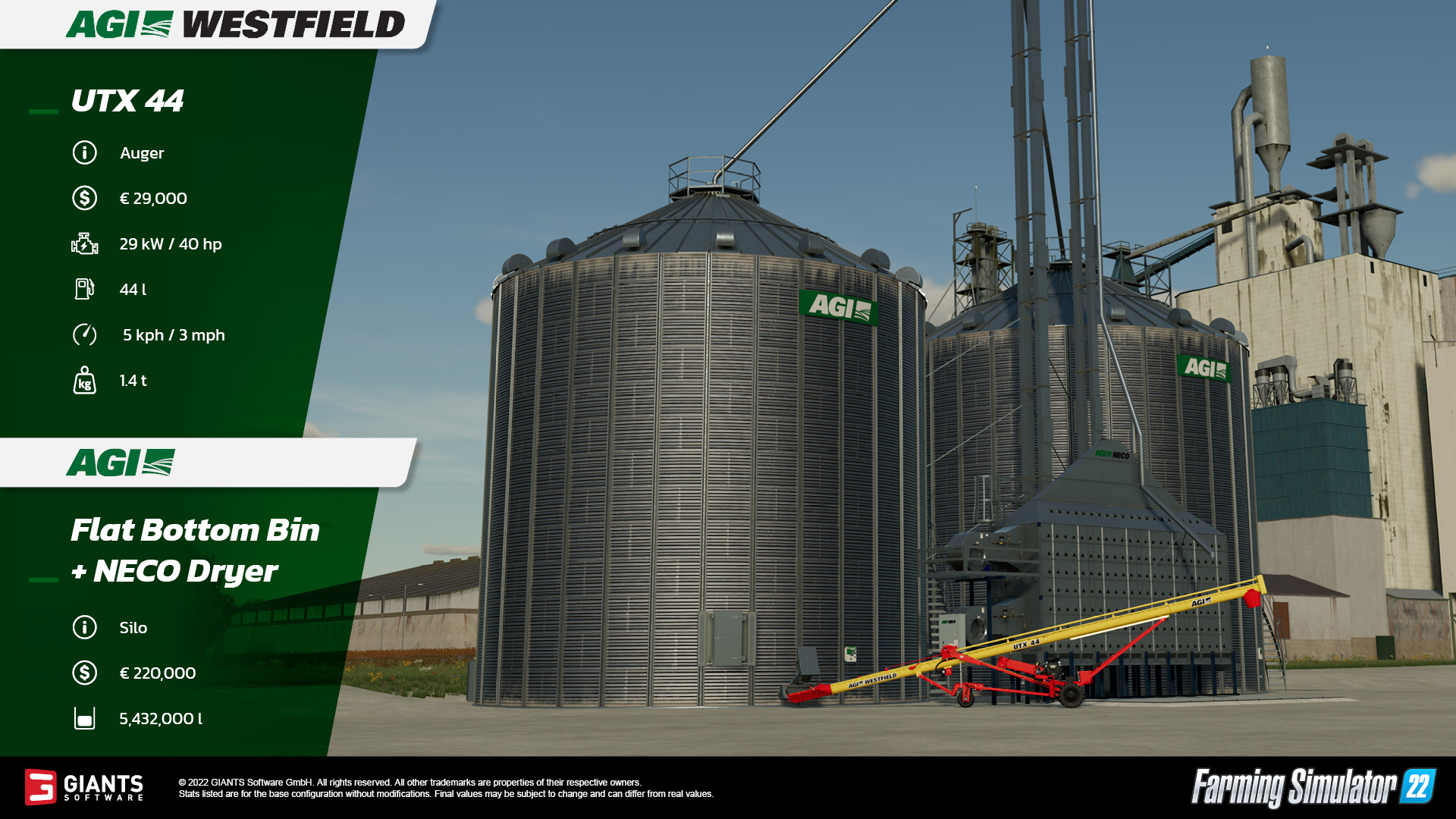 Farming Simulator 22 Receives New Free AGI Pack DLC