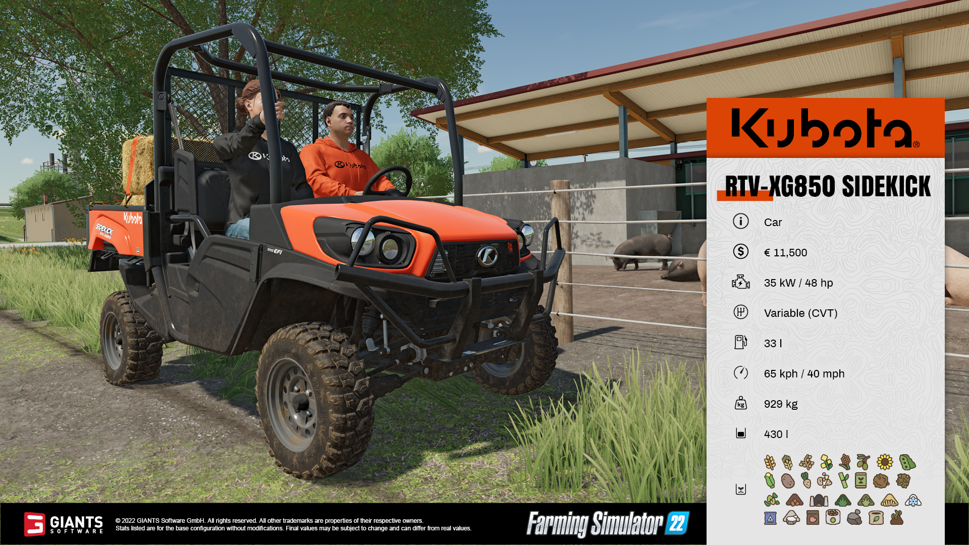 Farming Simulator 22 - Kubota Pack - GIANTS