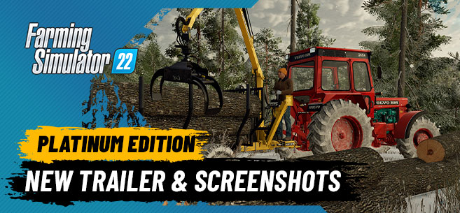 Farming Simulator 22 - Platinum Edition Gameplay Trailer