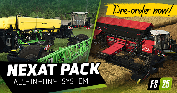 NEXAT PACK coming to Farming Simulator 25