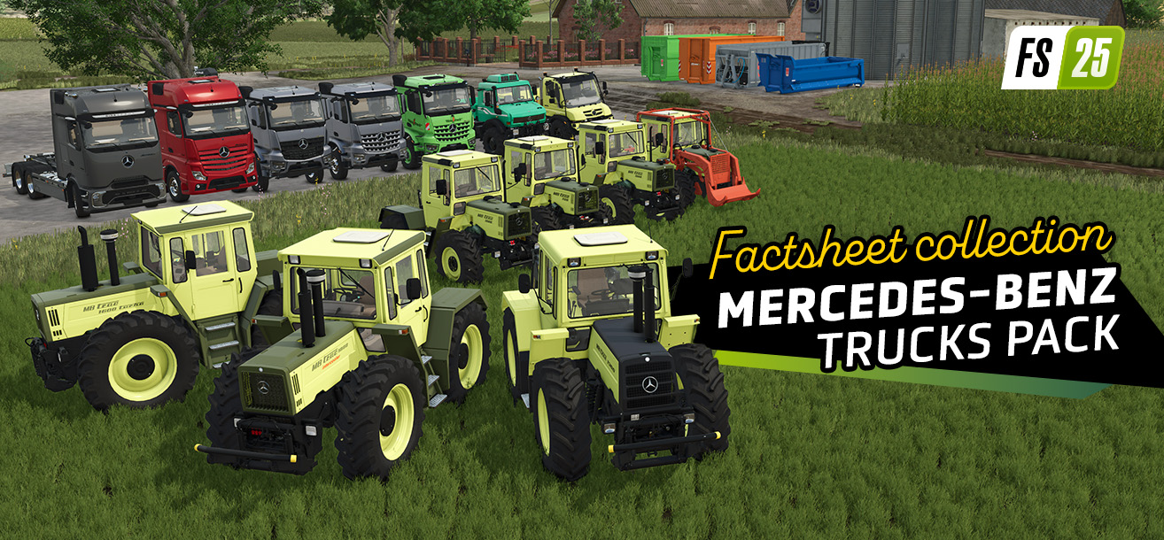 Fact Sheet Collection: Mercedes-Benz Trucks Pack