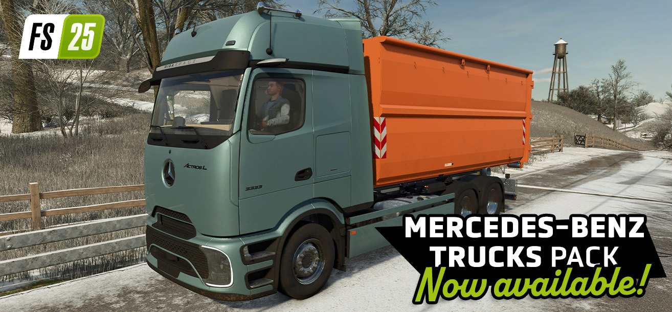 Mercedes-Benz Trucks Pack jetzt  erhältlich!