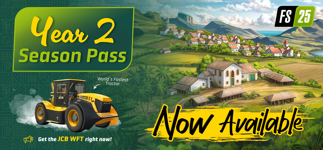 Year 2 Season Pass Now Available - Get the JCB WFT right NOW!