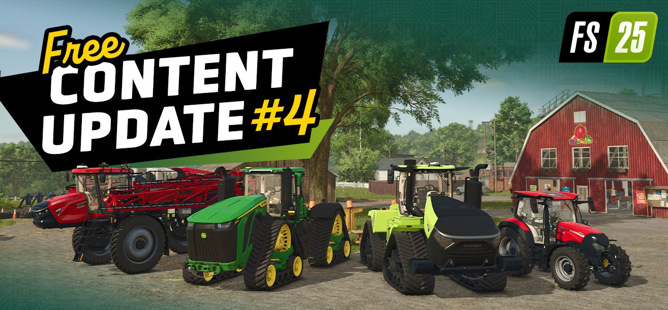 Content Update #4 feat. John Deere 9RX 830 & Steiger Special Edition