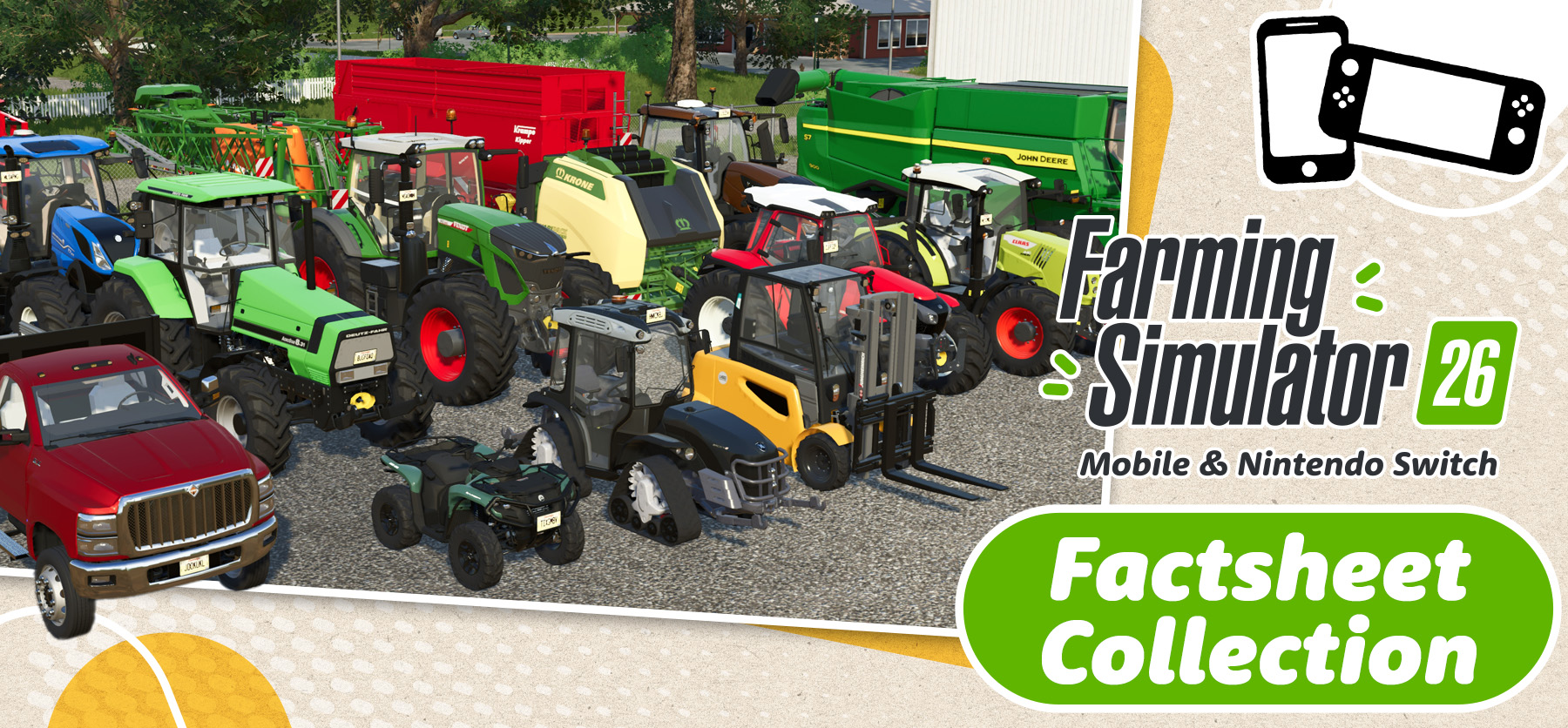 Fact Sheet Collection: Farming Simulator 26