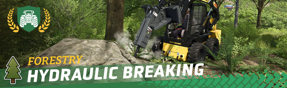 [Forestry 101] How To Use A Hydraulic Breaker